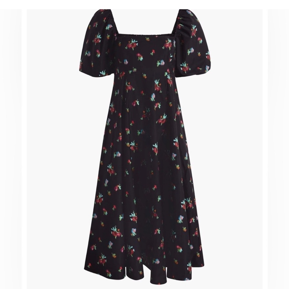 Hill House Matilda Black Ikat Dress - Picture 3 of 5
